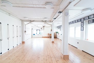 Stora salen, Iyengar yogacenter i Göteborg